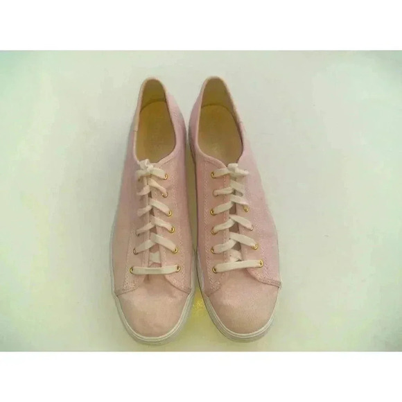 Keds Womens Triple Kick Chambray Sneakers Shoes Pink WF60331 Low Top Lace Up 10 - Picture 6 of 11